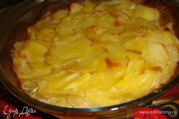 Картофель, запечённый с молоком и сыром! - рецепт автора Мария Острикова