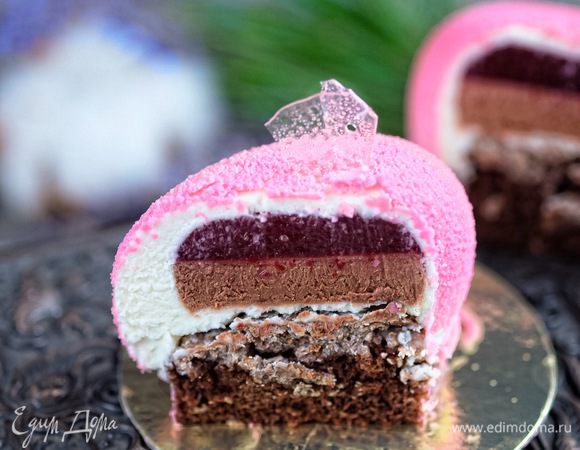 Вот такое пирожное получается в разрезе