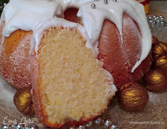 Украшаем манник. Приятного вам аппетита!