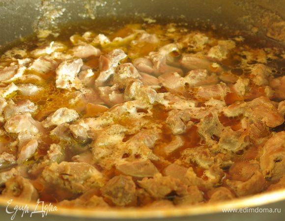 Жидкость выпарилась, желудки протушились.