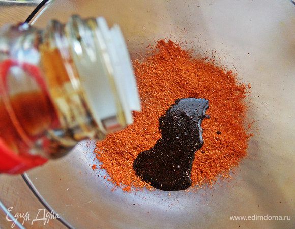 Берем соевый соус терияки для маринада.