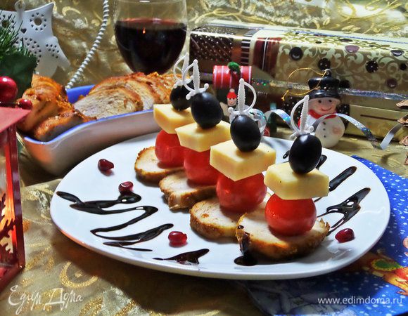 Эффектно на столе, вкусно на закуску.