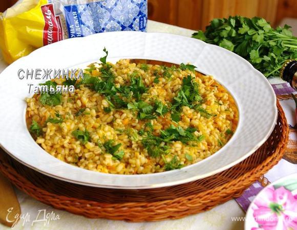 Перед подачей выкладываем на общее блюдо, присыпаем измельченной зеленью.