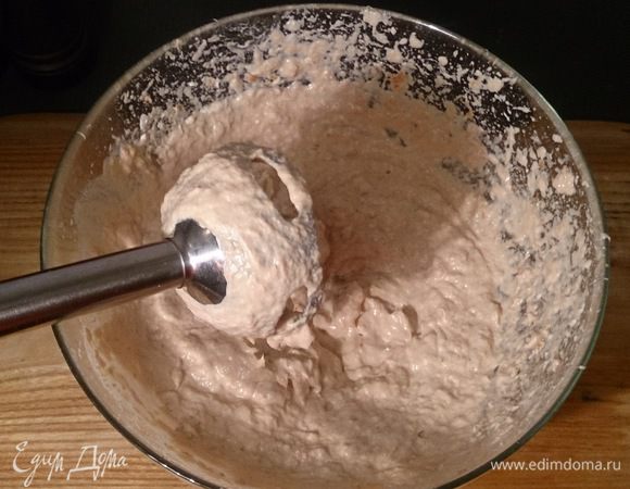 До однородной пасты.