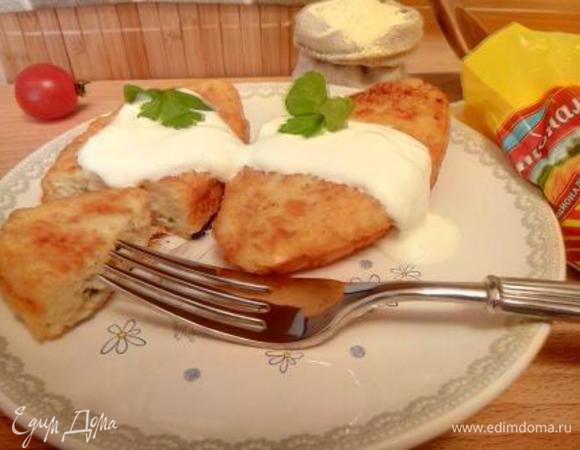 Это очень вкусно! С манными зразами вкус детства вам обеспечен!