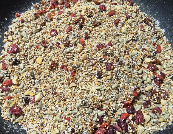 Перемешать.