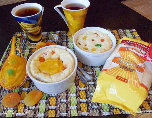 Каша готова! Приятного аппетита!