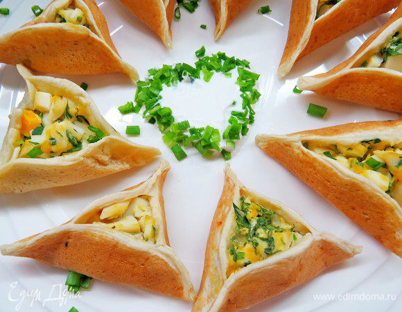 Наши блинчики готовы, просто объедение! 