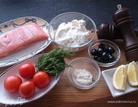 Исходные продукты.