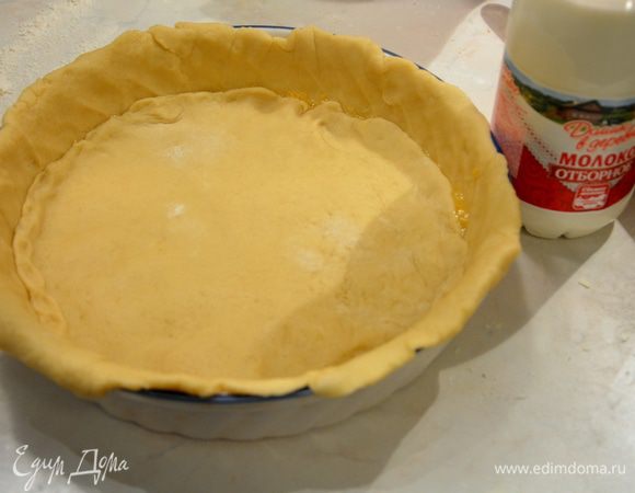 Сверху выложить 1-й круг.