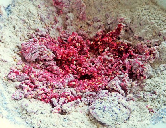 Немного перемешать.