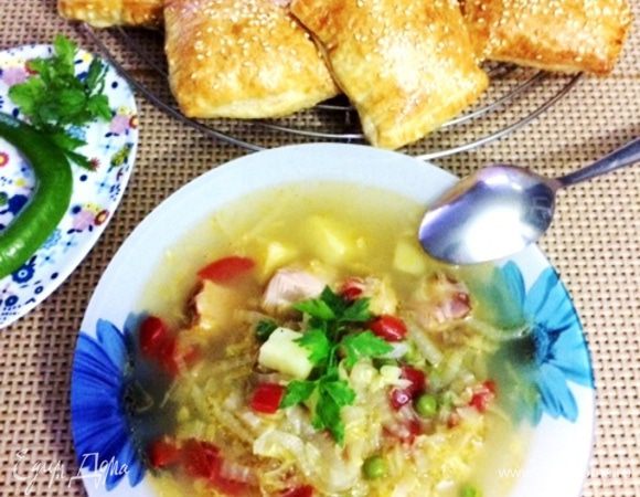 На второй день суп еще вкуснее. Приятного аппетита!