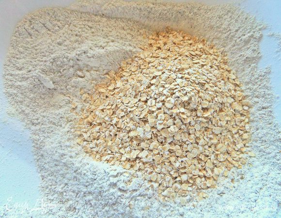 Добавить хлопья.