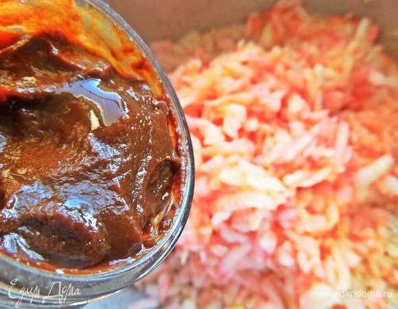 Также я от себя добавила детское пюре.