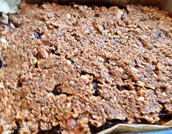 Я оставила вот с такими просветами, пусть начинка выглядывает!