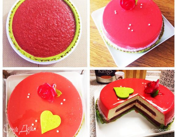 Украшаем торт по своему желанию и фантазии.