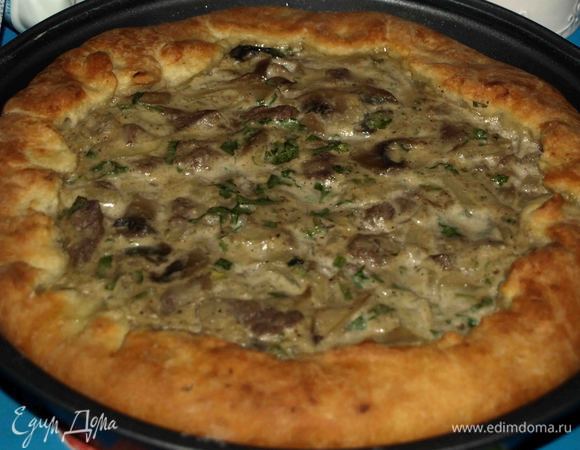 Готовый пирог достаем, даем остыть. 