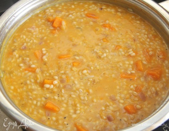 Попробовать на соль, если нужно досолить.