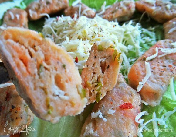 Вот такие пористые получились в разрезе.