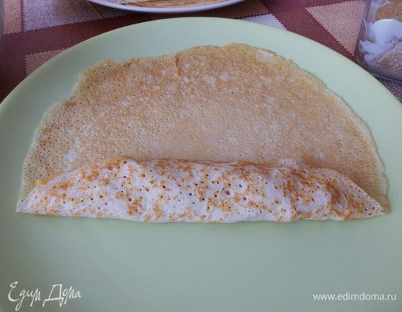 Тоже самое проделать с еще двумя блинами.