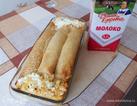 Время прошло. Запеканка готова.