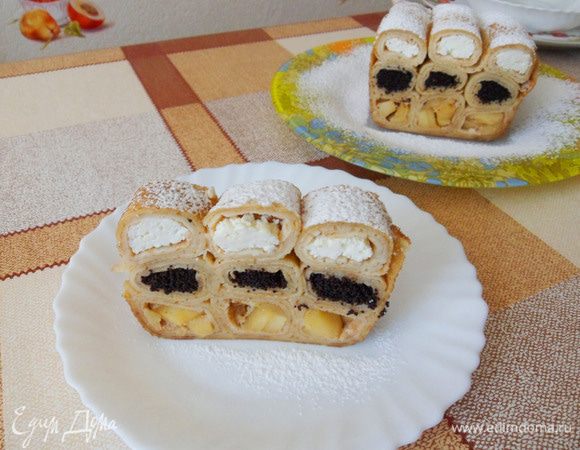 Нарезать на порционные кусочки.