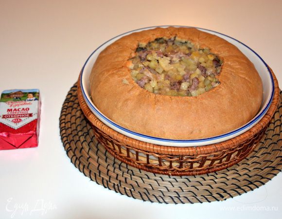 Разрезать крышку.