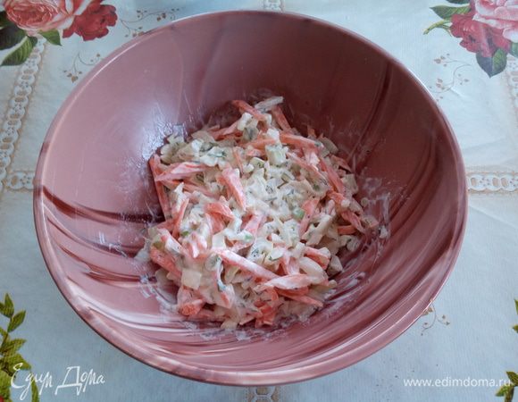 Хорошо перемешиваем.