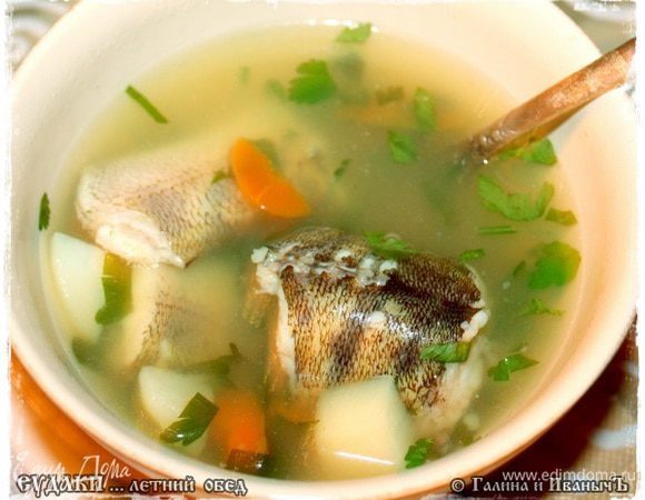 А потом разливаем по тарелочкам! И будет в тарелке вот так!
