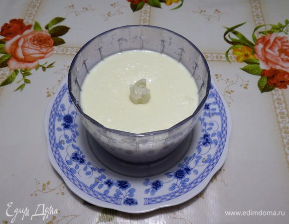 Взбиваем до однородного состояния.