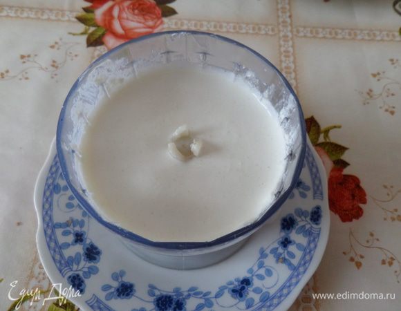 Взбиваем до однородного состояния.