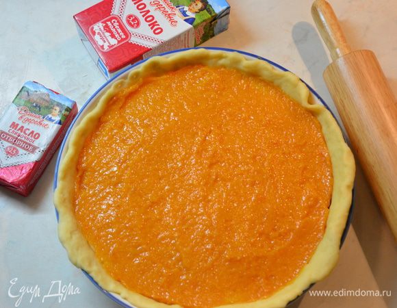 Покрываем оставшейся курагой.