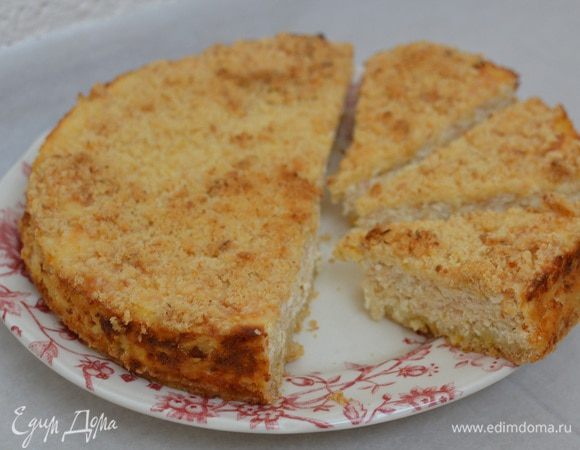 Выпекать при 180°С 40 — 50 минут до золотистого цвета, остудить в форме, потом вынуть.
