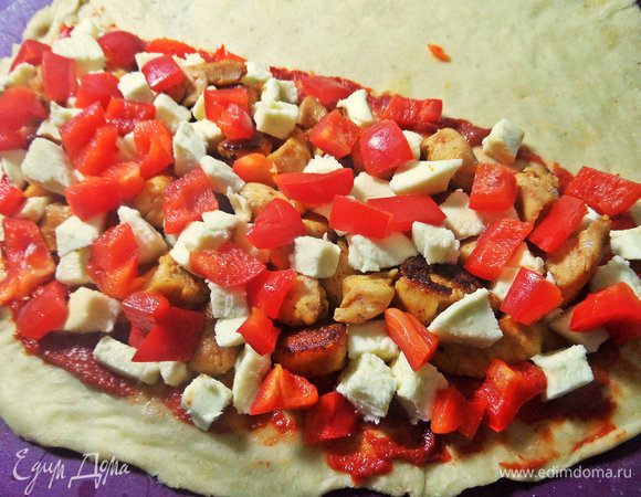 Тоже половину расположить сверху.