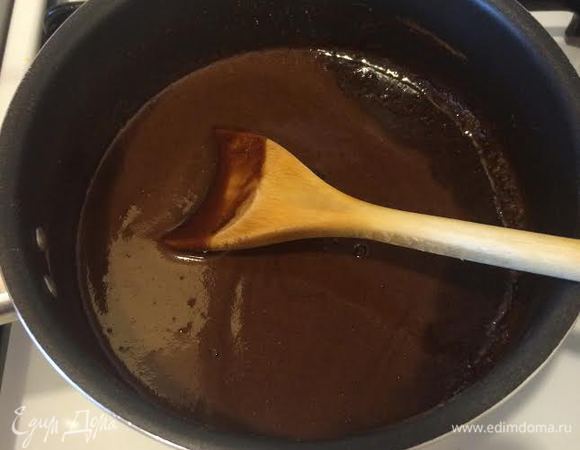 Приготовить глазурь.