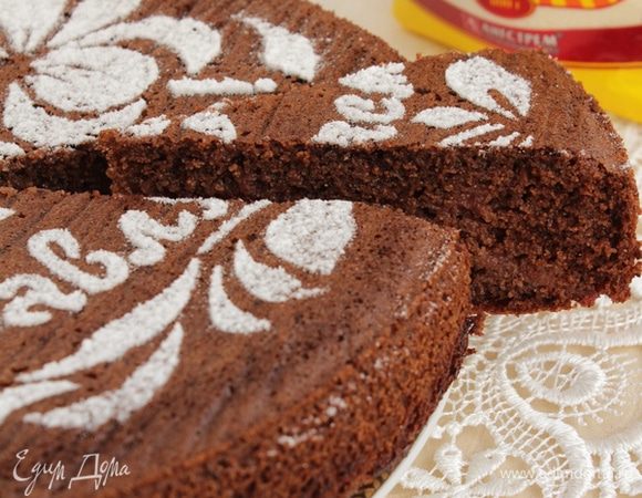 Остудить, посыпать сахарной пудрой.