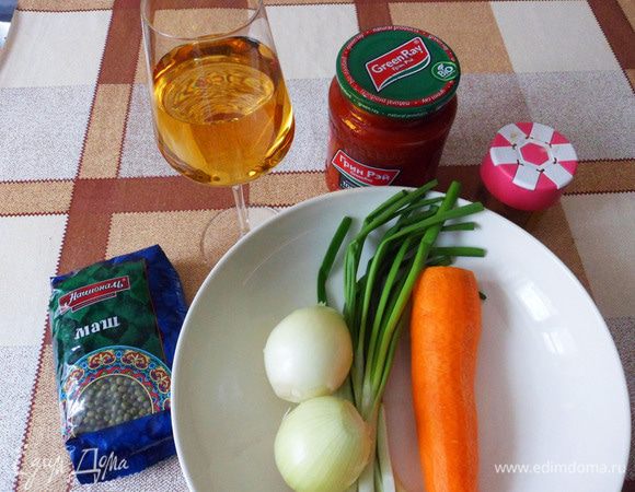 Основные компоненты супа.