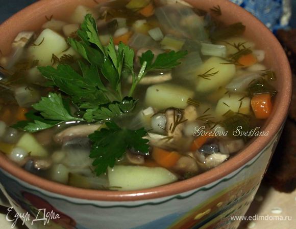 Разливаем по тарелкам и приятного аппетита! 