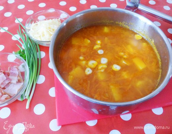 Добавляем зубчики чеснока.