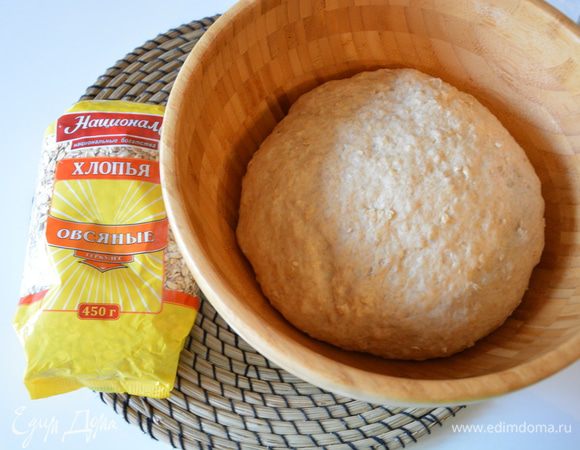 Тесто увеличилось вдвое.