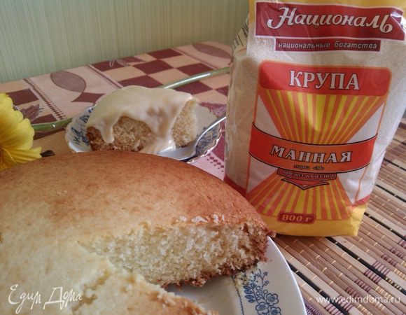 Переложить манник на блюдо и подавать к чаю.