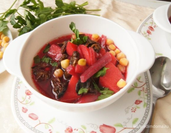 Приятного аппетита, друзья! Постные супы — это очень вкусно и совсем не скучно!