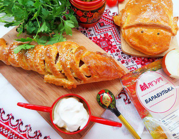 Вот и готов наш сочный рыбник! В горячем виде чрезвычайно вкусен!