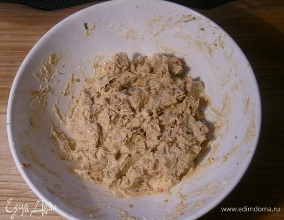 До однородной пасты.