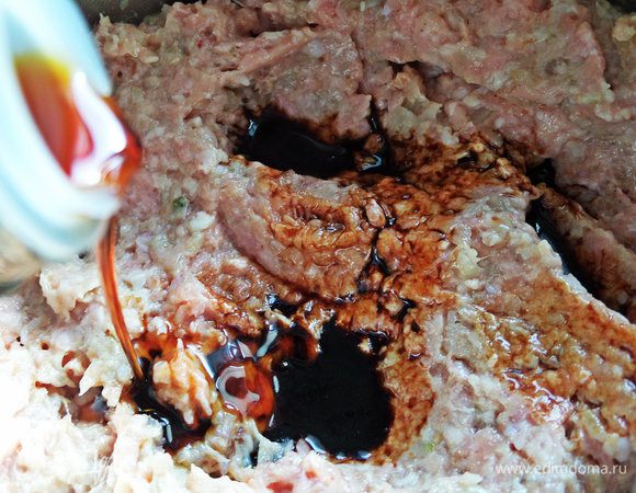 Соевый соус вместо соли.