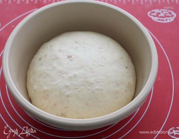 Тесто через час.