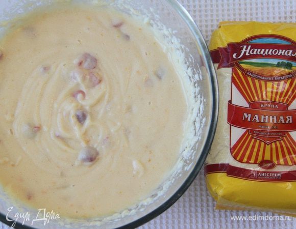 Добавить цукаты вместе с киршем и соком. 