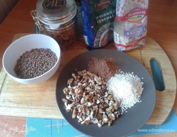 Подготовить сухие ингредиенты.