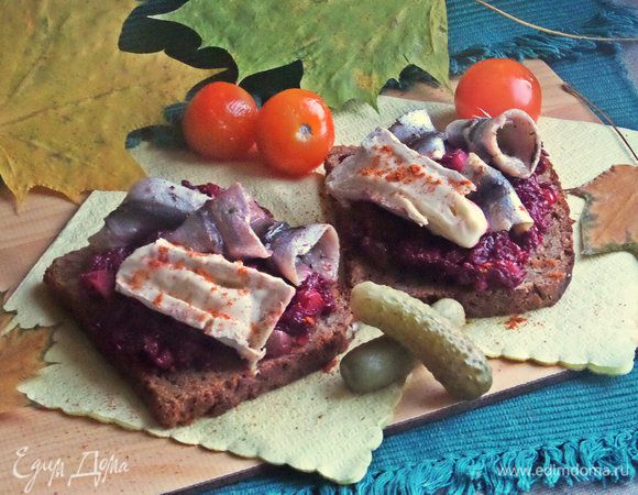 Дополнить филе из килек.