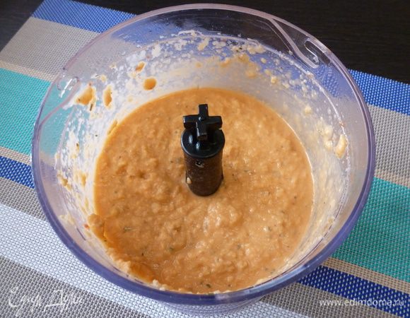 И пробьем еще раз до нужной консистенции. Попробуем на вкус, может нужно что-то добавить.